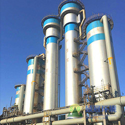 Desulphurizing tail gas treatment system